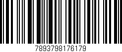 Código de barras (EAN, GTIN, SKU, ISBN): '7893798176179'