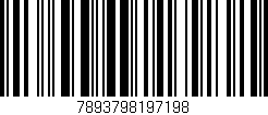Código de barras (EAN, GTIN, SKU, ISBN): '7893798197198'