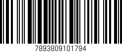Código de barras (EAN, GTIN, SKU, ISBN): '7893809101794'