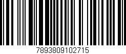 Código de barras (EAN, GTIN, SKU, ISBN): '7893809102715'