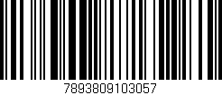 Código de barras (EAN, GTIN, SKU, ISBN): '7893809103057'