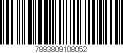 Código de barras (EAN, GTIN, SKU, ISBN): '7893809108052'