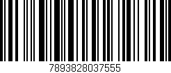 Código de barras (EAN, GTIN, SKU, ISBN): '7893828037555'