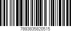 Código de barras (EAN, GTIN, SKU, ISBN): '7893835820515'