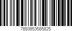 Código de barras (EAN, GTIN, SKU, ISBN): '7893853565825'