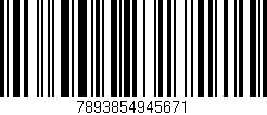 Código de barras (EAN, GTIN, SKU, ISBN): '7893854945671'