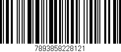 Código de barras (EAN, GTIN, SKU, ISBN): '7893858228121'