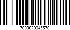 Código de barras (EAN, GTIN, SKU, ISBN): '7893878345570'