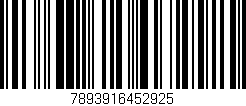 Código de barras (EAN, GTIN, SKU, ISBN): '7893916452925'