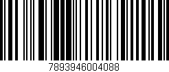 Código de barras (EAN, GTIN, SKU, ISBN): '7893946004088'