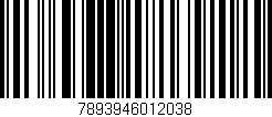Código de barras (EAN, GTIN, SKU, ISBN): '7893946012038'