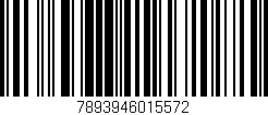 Código de barras (EAN, GTIN, SKU, ISBN): '7893946015572'