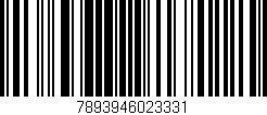 Código de barras (EAN, GTIN, SKU, ISBN): '7893946023331'