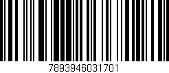 Código de barras (EAN, GTIN, SKU, ISBN): '7893946031701'