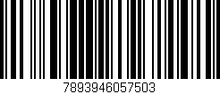 Código de barras (EAN, GTIN, SKU, ISBN): '7893946057503'