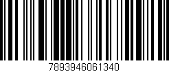 Código de barras (EAN, GTIN, SKU, ISBN): '7893946061340'