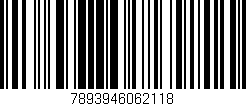 Código de barras (EAN, GTIN, SKU, ISBN): '7893946062118'