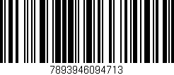Código de barras (EAN, GTIN, SKU, ISBN): '7893946094713'
