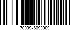 Código de barras (EAN, GTIN, SKU, ISBN): '7893946098889'