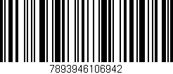 Código de barras (EAN, GTIN, SKU, ISBN): '7893946106942'