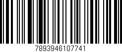 Código de barras (EAN, GTIN, SKU, ISBN): '7893946107741'