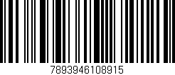 Código de barras (EAN, GTIN, SKU, ISBN): '7893946108915'
