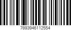 Código de barras (EAN, GTIN, SKU, ISBN): '7893946112554'