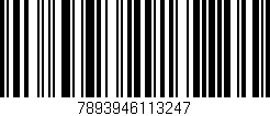 Código de barras (EAN, GTIN, SKU, ISBN): '7893946113247'