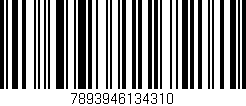 Código de barras (EAN, GTIN, SKU, ISBN): '7893946134310'