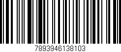 Código de barras (EAN, GTIN, SKU, ISBN): '7893946138103'