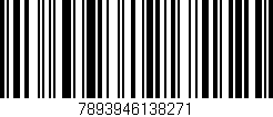 Código de barras (EAN, GTIN, SKU, ISBN): '7893946138271'