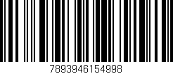 Código de barras (EAN, GTIN, SKU, ISBN): '7893946154998'