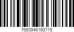 Código de barras (EAN, GTIN, SKU, ISBN): '7893946160715'