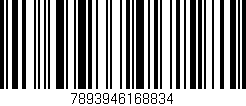 Código de barras (EAN, GTIN, SKU, ISBN): '7893946168834'
