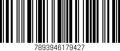 Código de barras (EAN, GTIN, SKU, ISBN): '7893946179427'