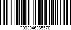 Código de barras (EAN, GTIN, SKU, ISBN): '7893946365578'