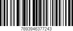 Código de barras (EAN, GTIN, SKU, ISBN): '7893946377243'