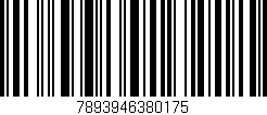 Código de barras (EAN, GTIN, SKU, ISBN): '7893946380175'