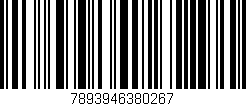 Código de barras (EAN, GTIN, SKU, ISBN): '7893946380267'