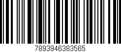 Código de barras (EAN, GTIN, SKU, ISBN): '7893946383565'