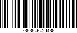 Código de barras (EAN, GTIN, SKU, ISBN): '7893946420468'