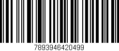 Código de barras (EAN, GTIN, SKU, ISBN): '7893946420499'