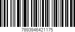 Código de barras (EAN, GTIN, SKU, ISBN): '7893946421175'