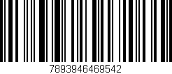 Código de barras (EAN, GTIN, SKU, ISBN): '7893946469542'