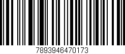 Código de barras (EAN, GTIN, SKU, ISBN): '7893946470173'