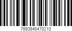 Código de barras (EAN, GTIN, SKU, ISBN): '7893946470210'