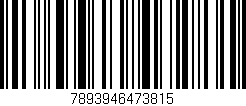 Código de barras (EAN, GTIN, SKU, ISBN): '7893946473815'