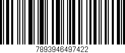 Código de barras (EAN, GTIN, SKU, ISBN): '7893946497422'
