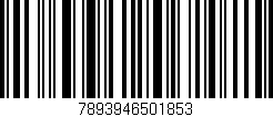 Código de barras (EAN, GTIN, SKU, ISBN): '7893946501853'