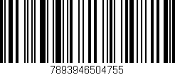 Código de barras (EAN, GTIN, SKU, ISBN): '7893946504755'